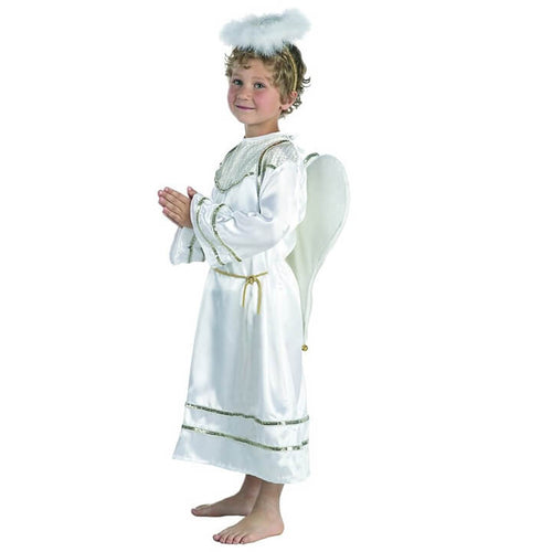 Costume da Angioletto Piume per bambini e bambine da 3 a 8 anni