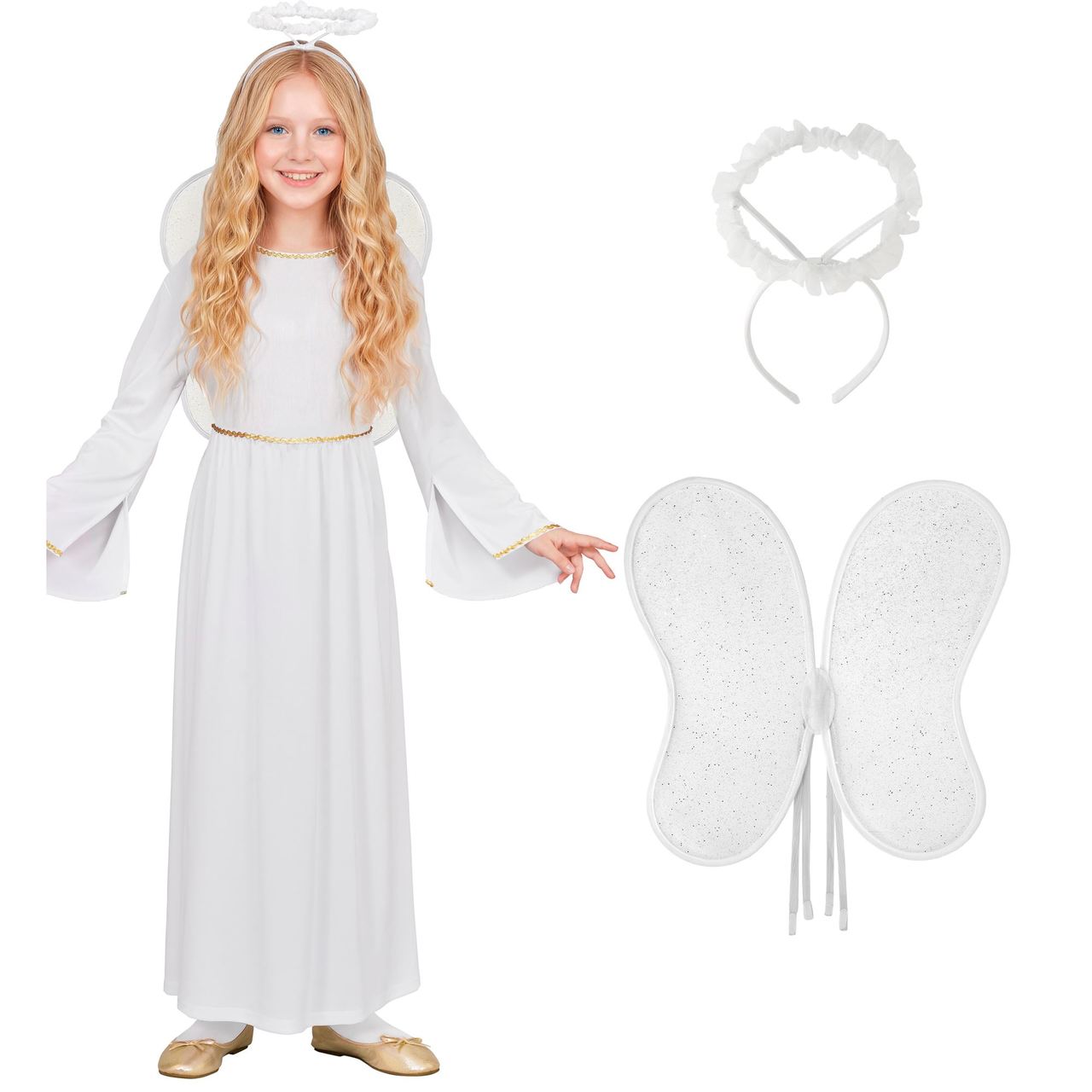 Costume da Angelo di Natale per bambini