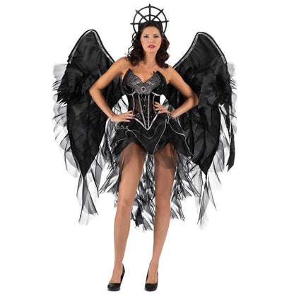 Costume da Angelo Oscuro deluxe per donna