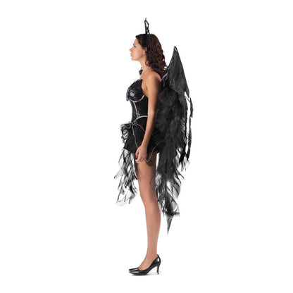 Costume da Angelo Oscuro deluxe per donna