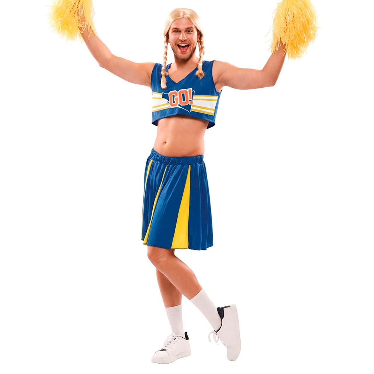 Costume da Animatrice Blu per uomo
