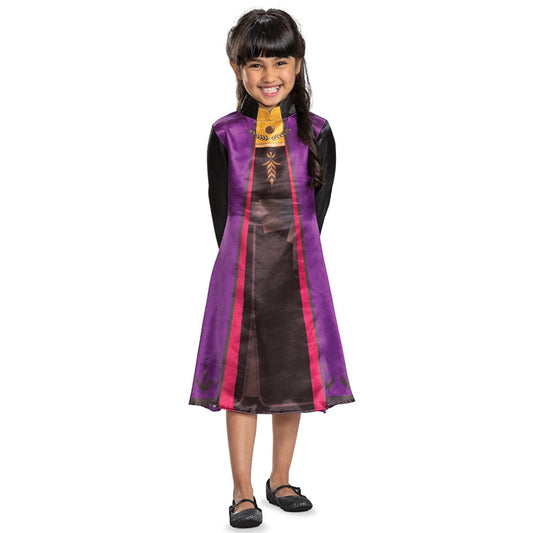 Costume essenziale di Anna Frozen™ per ragazza