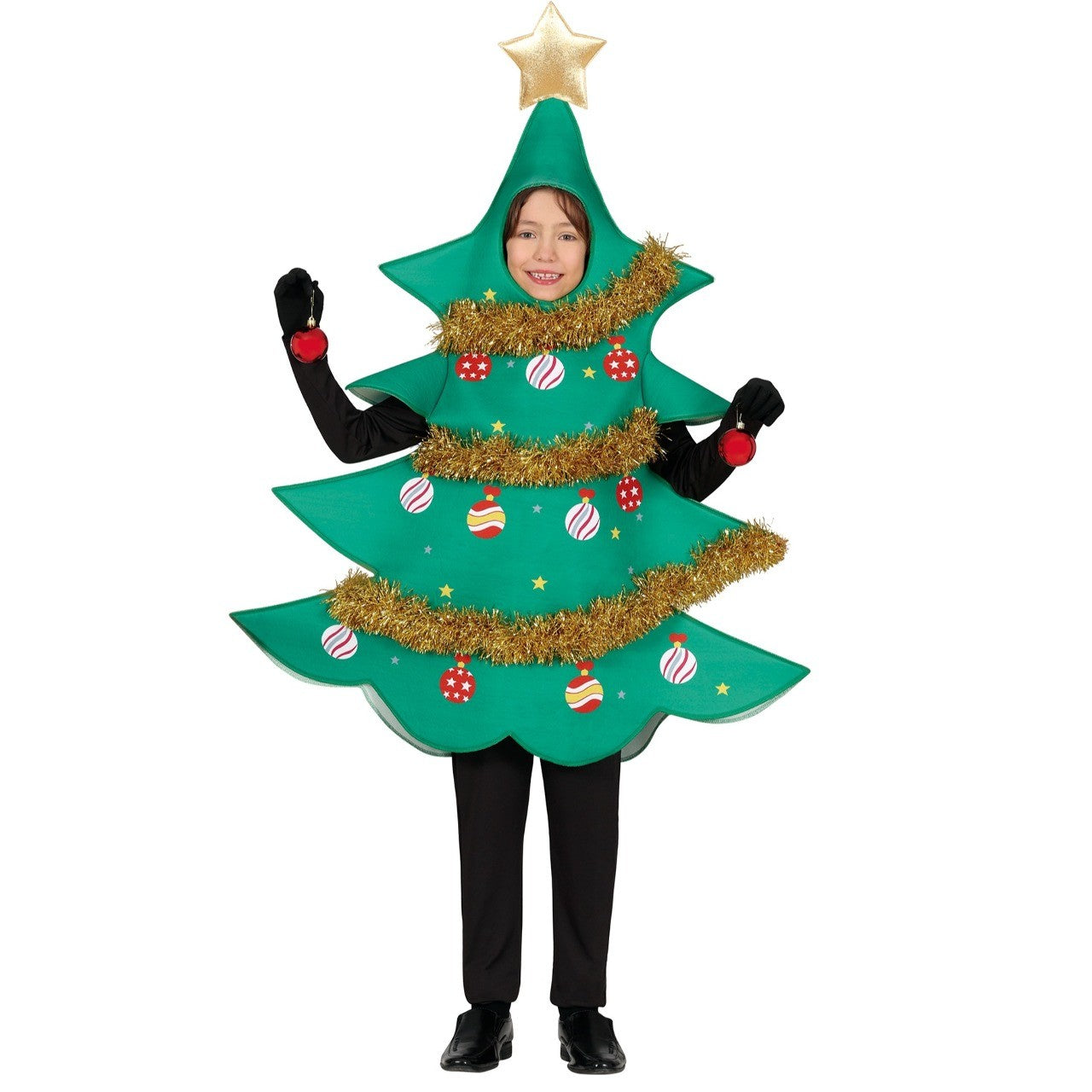 Costume da Albero di Natale Classico per bambini 