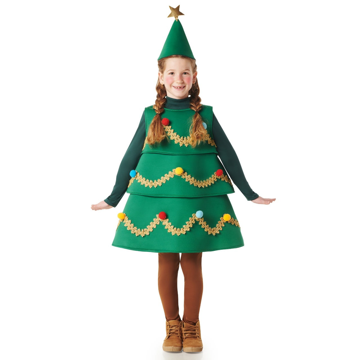 Costume da Albero di Natale Decorato per bambini