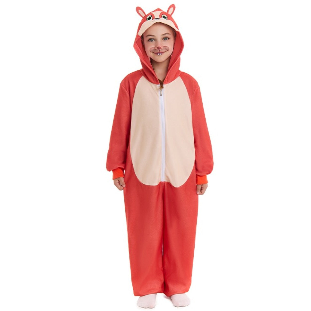 Costume da scoiattolo roditore per bambini