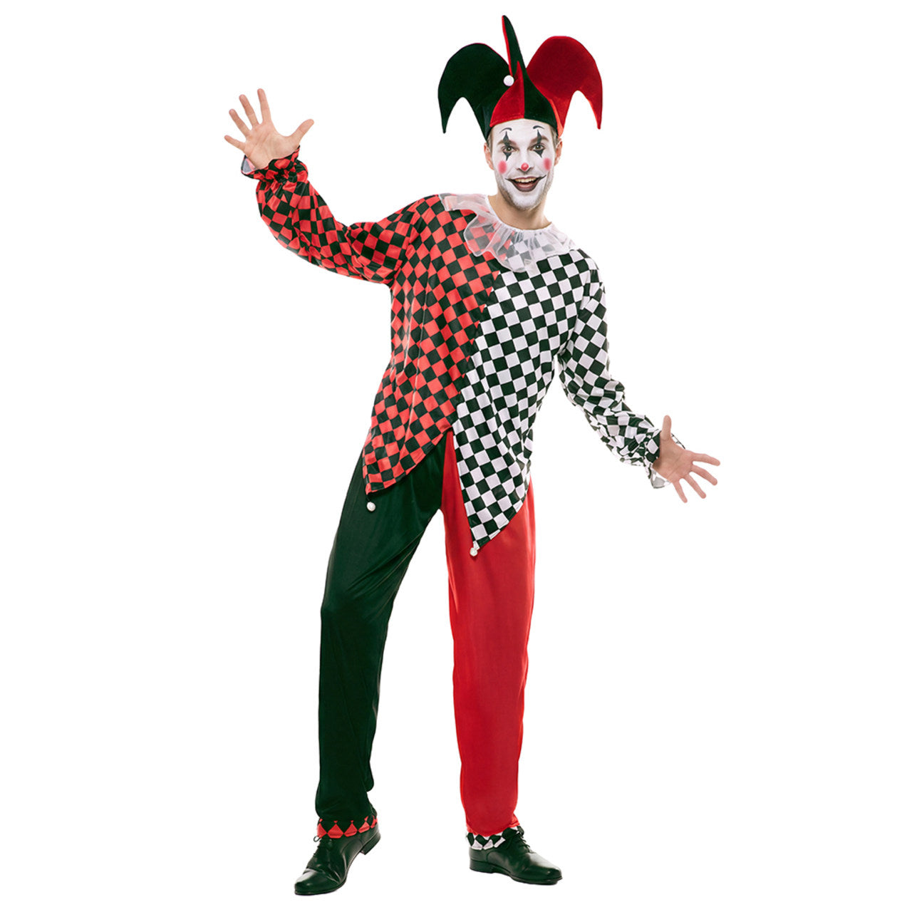 Costume da Arlecchino Divertente per uomo