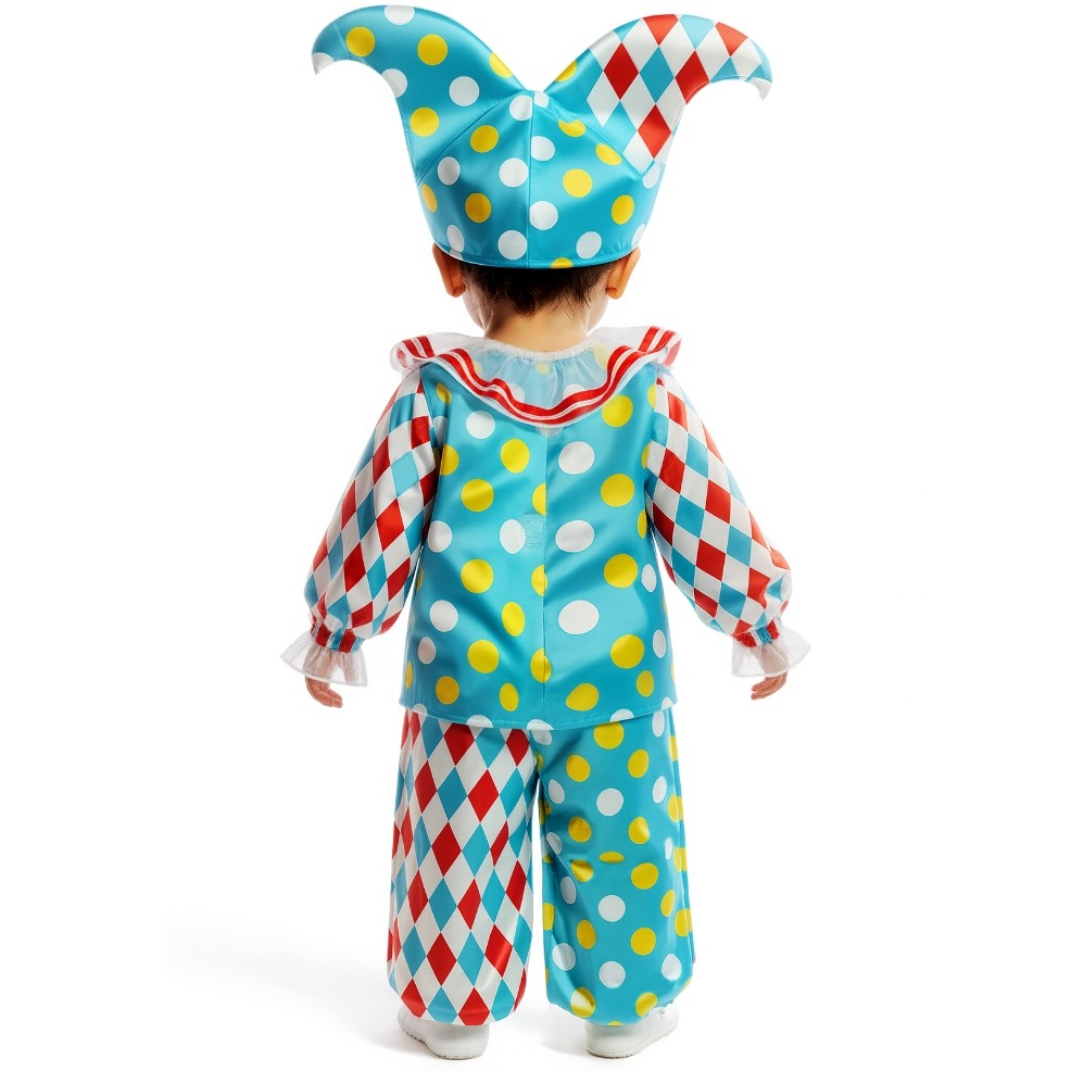 Costume da Arlecchino a Pois per bebè