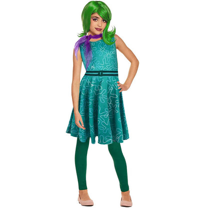 Costume Disgusto di inside Out per bambina