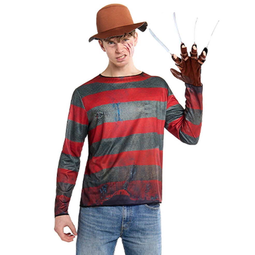 Costume da Assassino Freddy per adulti