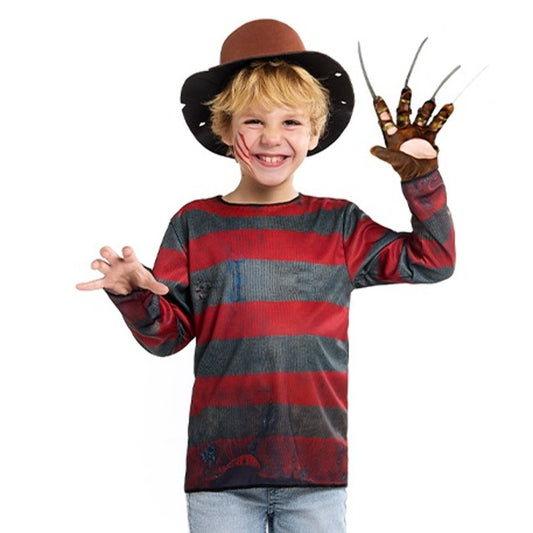 Costume da Assassino Freddy per bambini