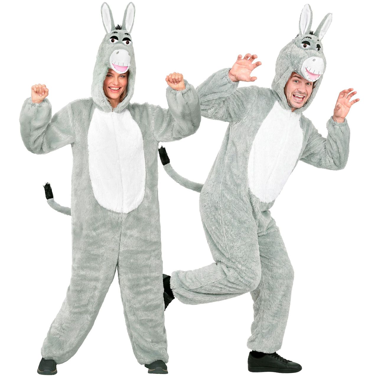 Costume da Asino Shrek Peluche per adulto