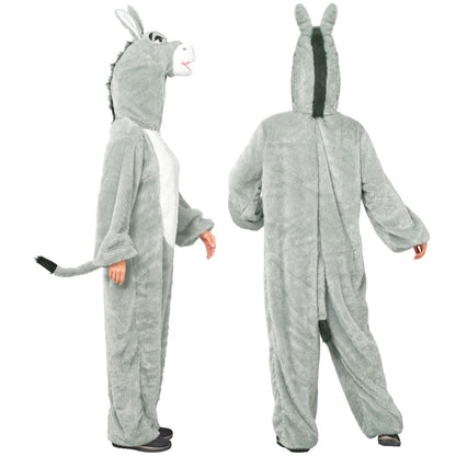 Costume da Asino Shrek Peluche per adulto