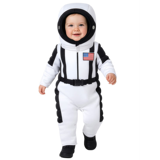 Costume da Astronauta con Casco per neonato 