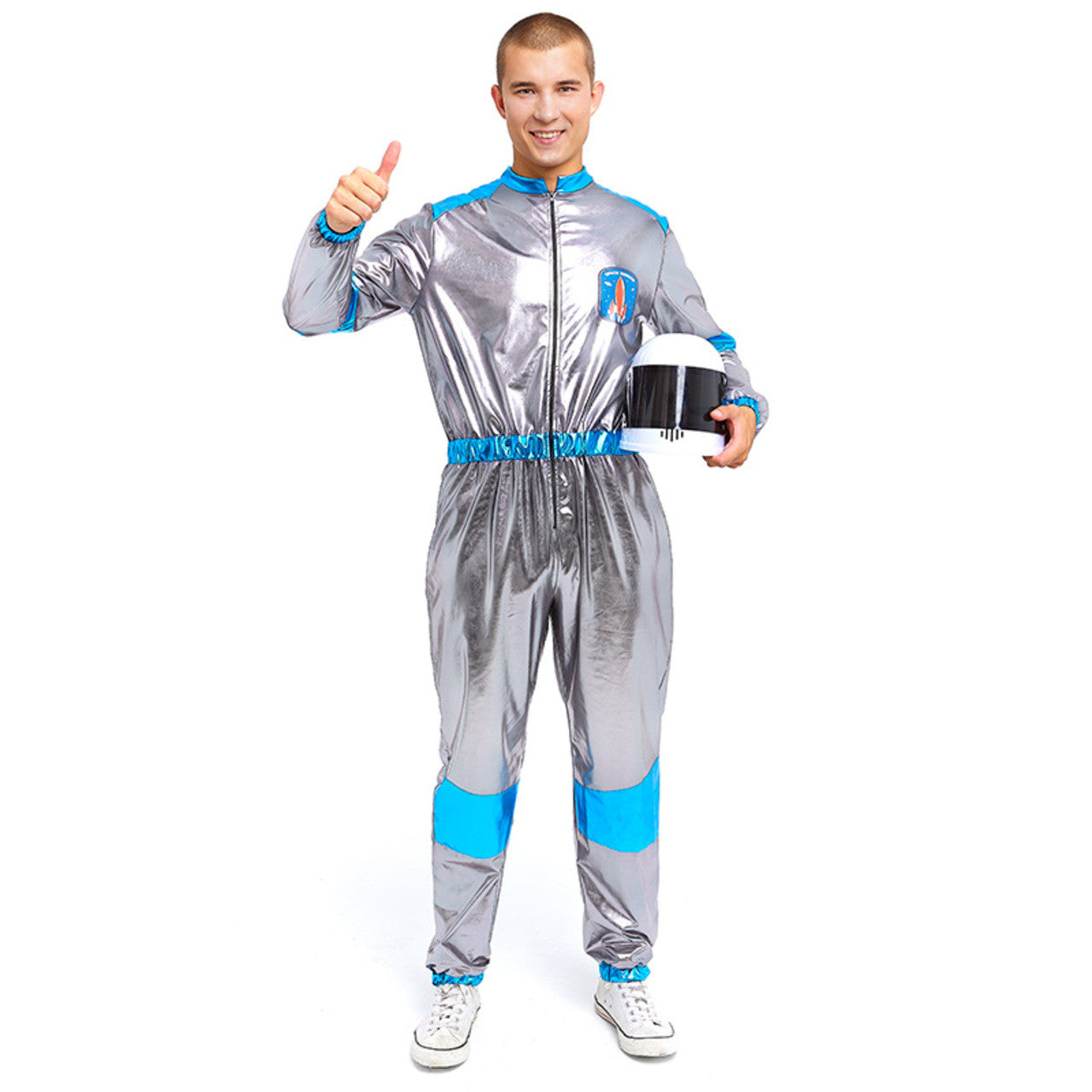 Costume da astronauta razzo per uomo