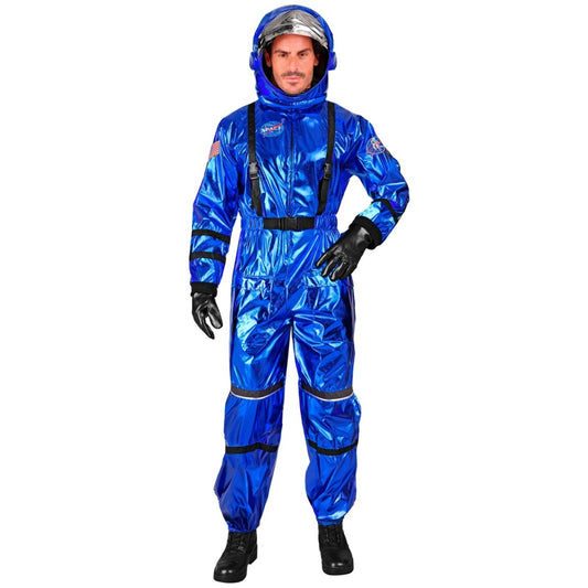 Costume da Astronauta Space Blu per uomo