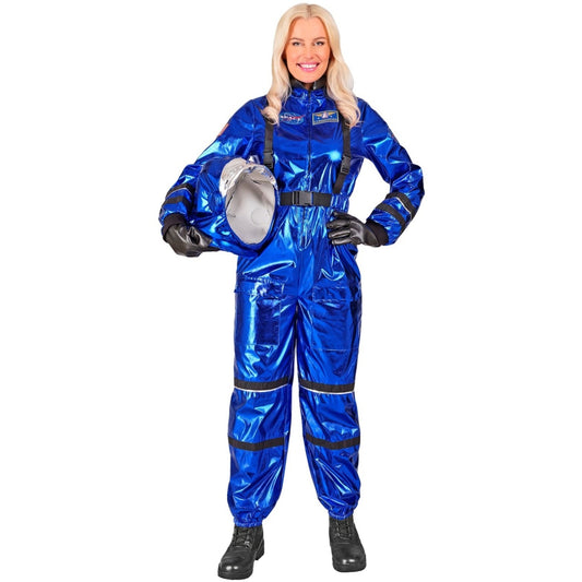 Costume da Astronauta Space Blu per donna
