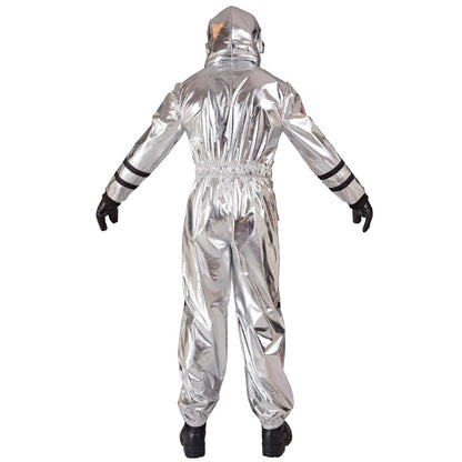 Costume da Astronauta Space Argentato per uomo