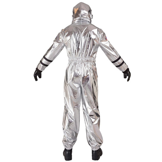 Costume da Astronauta Spaziale Argento per uomo