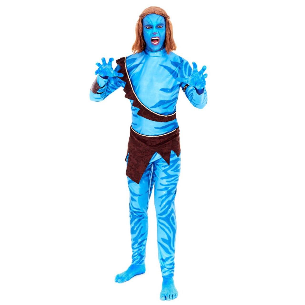 Costume da avatar tribale da uomo