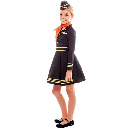 Costume da Hostess Elegante per bambina