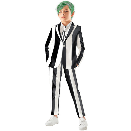 Costume da fantasma Beetlejuice per bambino