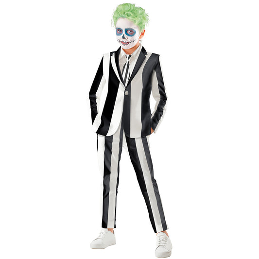 Costume da fantasma Beetlejuice per bambino