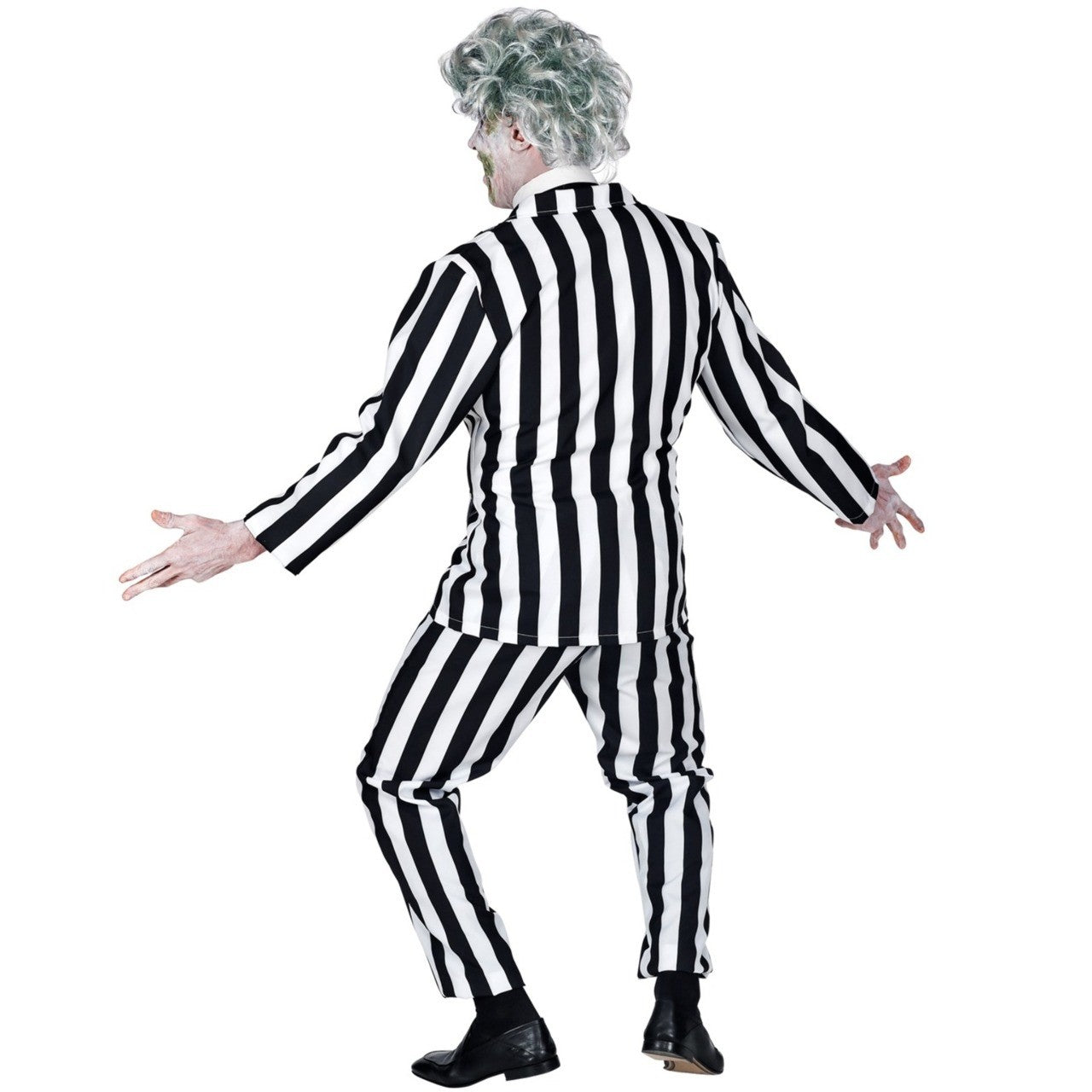 Costume da Fantasma Beetlejuice a Righe per uomo