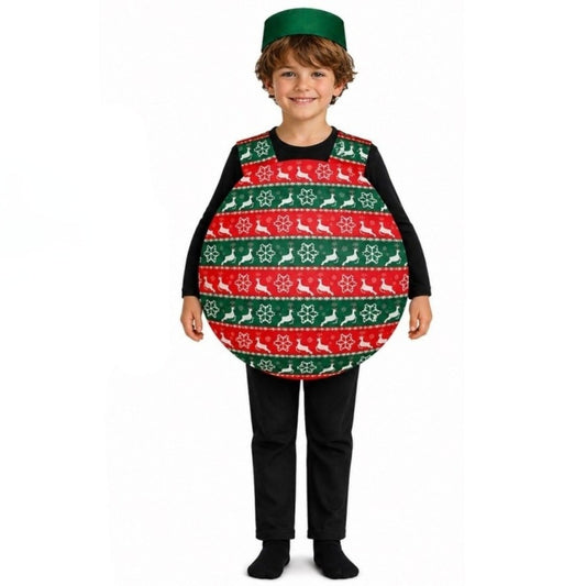 Costume da Palla di Natale Renne bambino