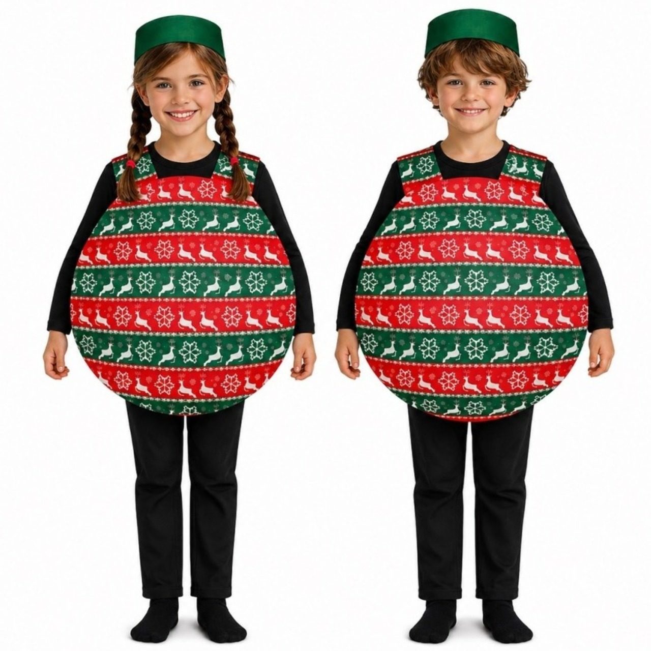 Costume da Palla di Natale Renne bambino