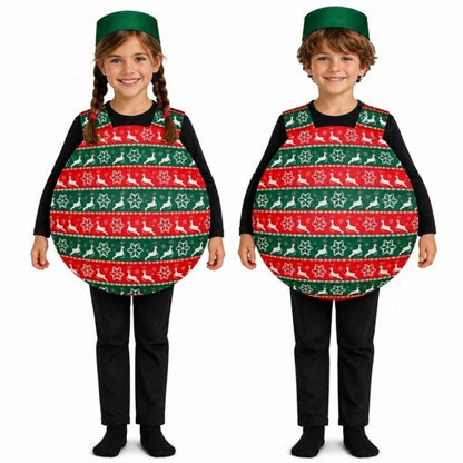 Costume da Palla di Natale Renne bambino