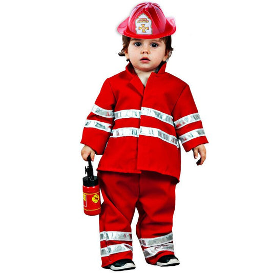 Costume da pompiere eco per neonato