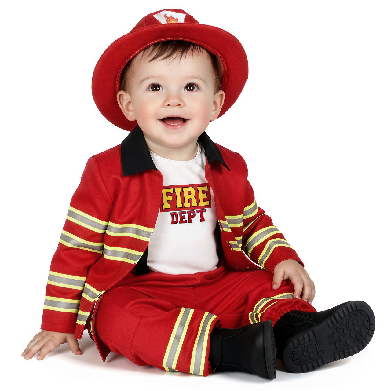 Costume da pompiere Fire per neonato
