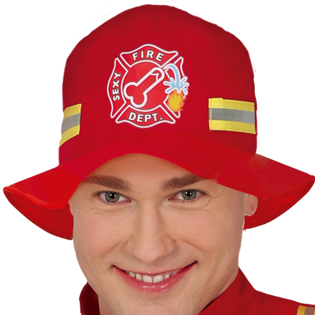 Costume da Pompiere con Tubo per adulti