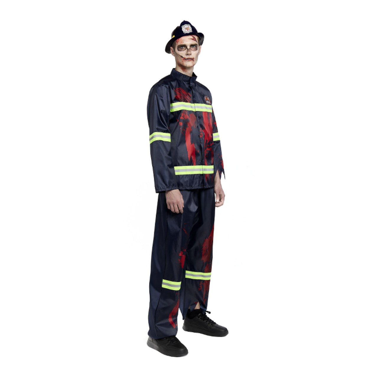 Costume da Pompiere Zombie per uomo