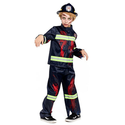 Costume da Pompiere Zombie per bambino