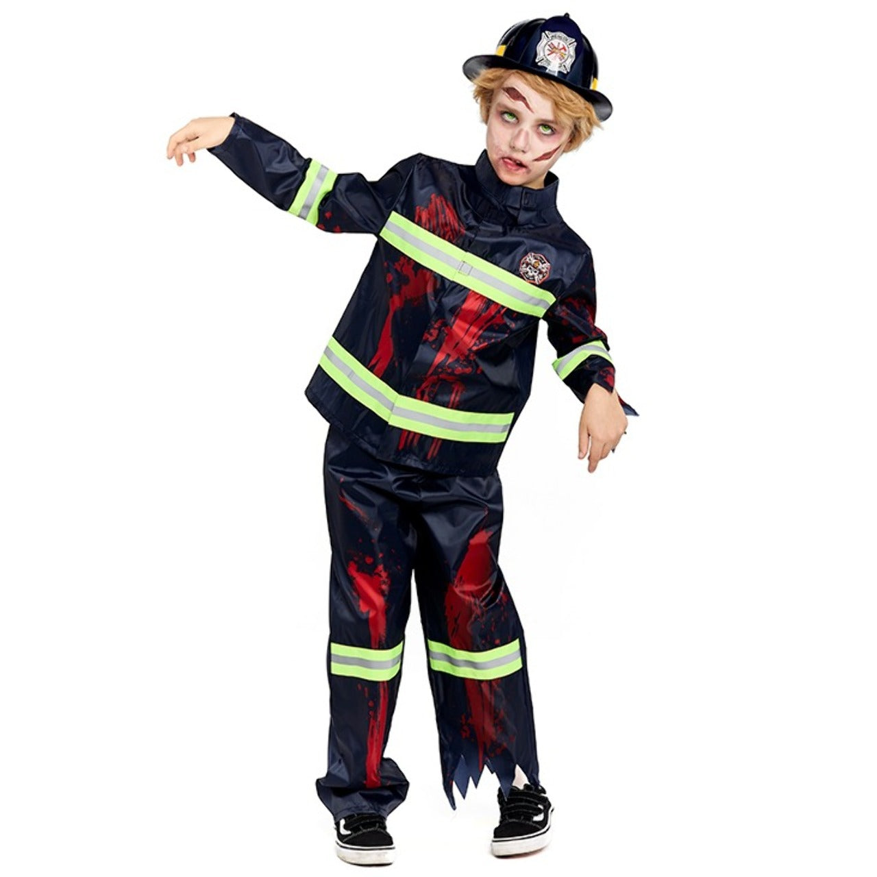 Costume da Pompiere Zombie per bambino