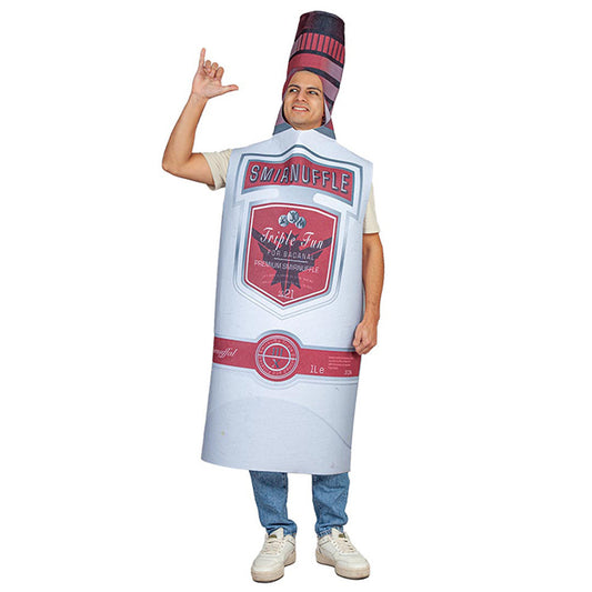 Costume da Bottiglia di Vodka per adulti