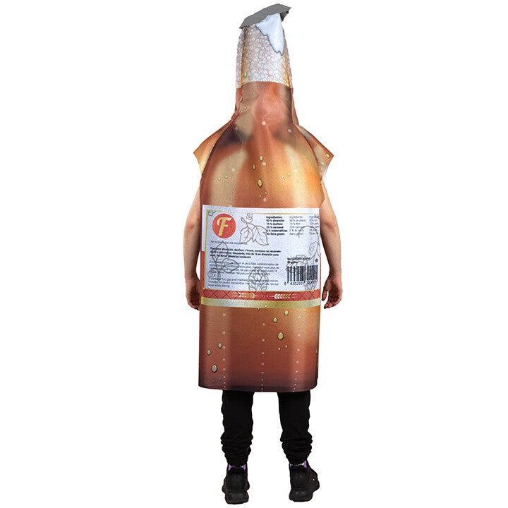 Costume da bottiglia di birra per adulto