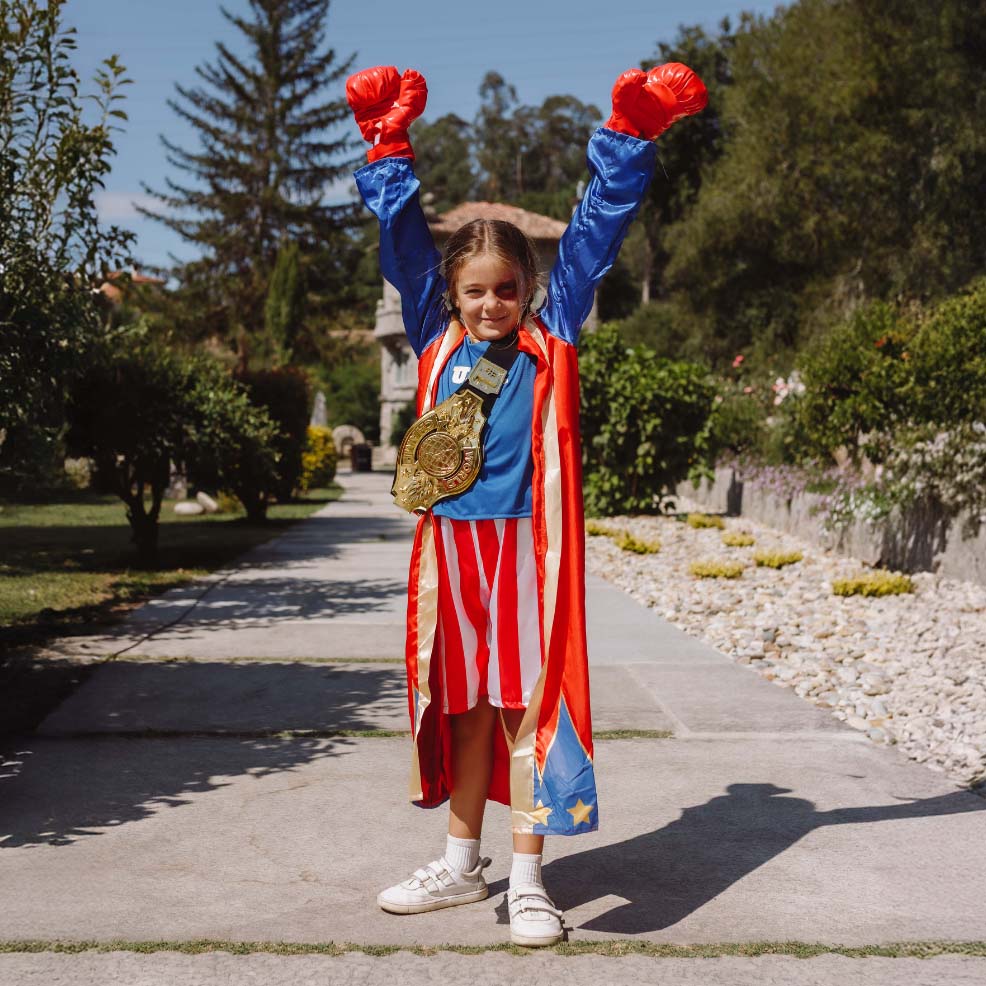 Disfraz boxeador infantil
