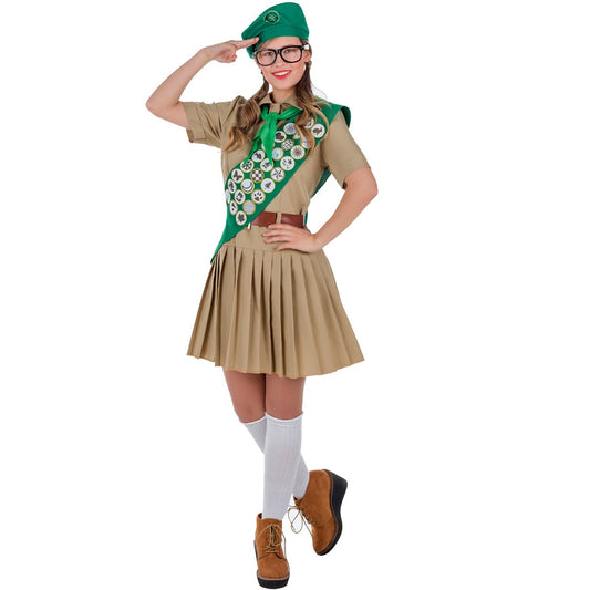 Costume da boy scout per donna