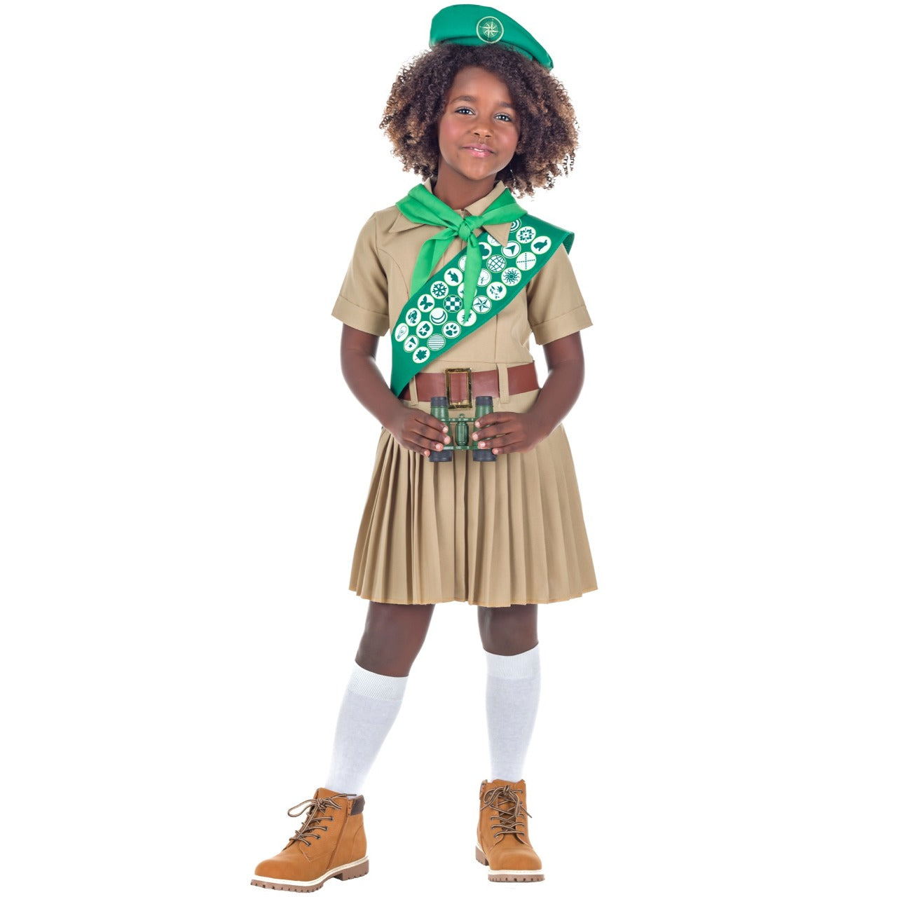 Costume da boy scout per bambina