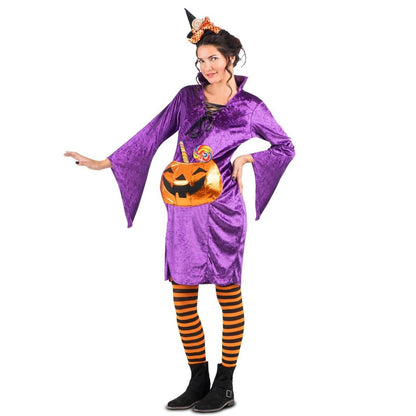 Costume da Strega Zucca Incinta per donna