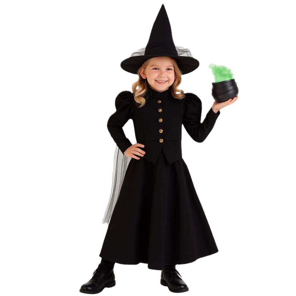 Costume di Strega Elphaba per bambina
