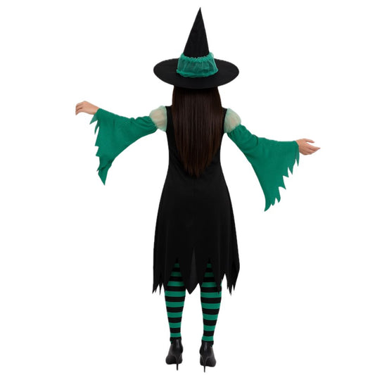 Costume da Strega Smeralda Verde per donna