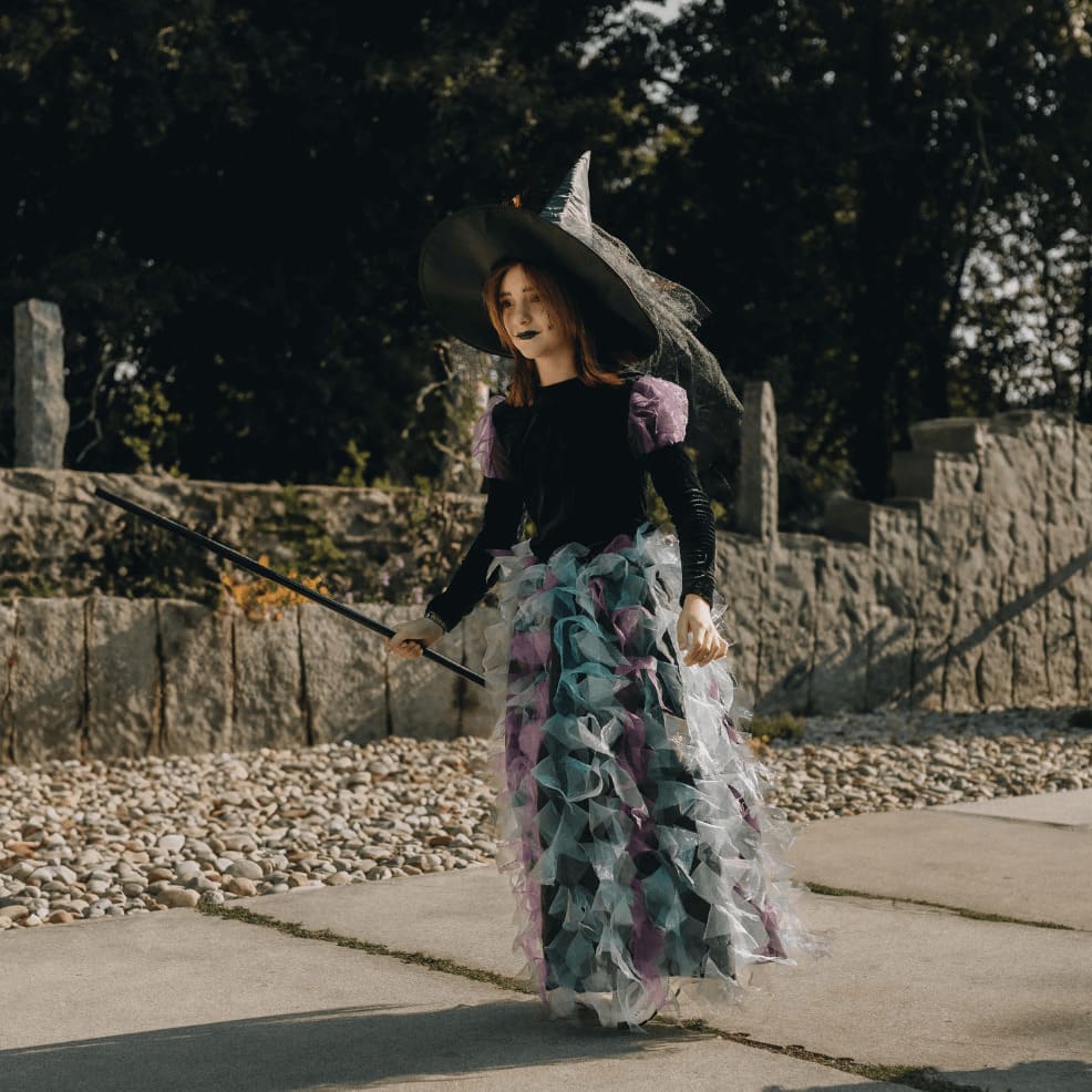 disfraz bruja infantil