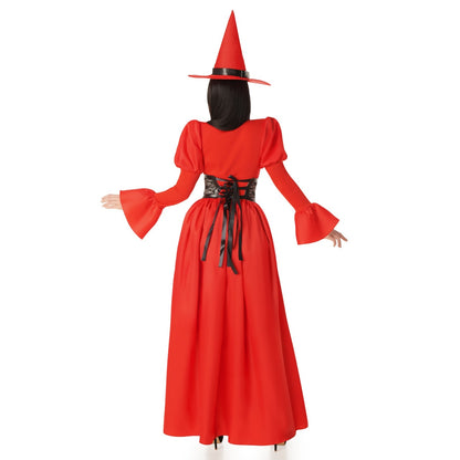 Costume da Strega Rosso Corsetto per donna 