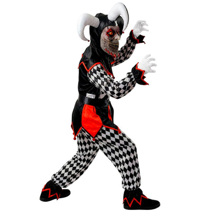 Costume da Giullare Sinistro per bambino