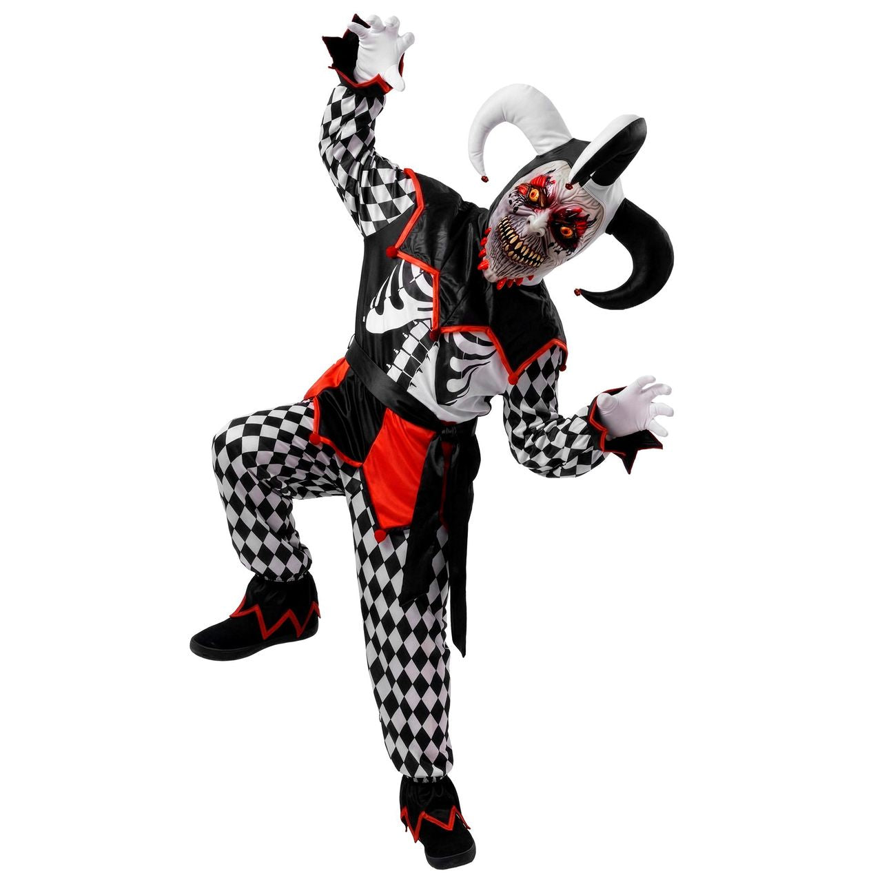 Costume da Giullare Sinistro per bambino