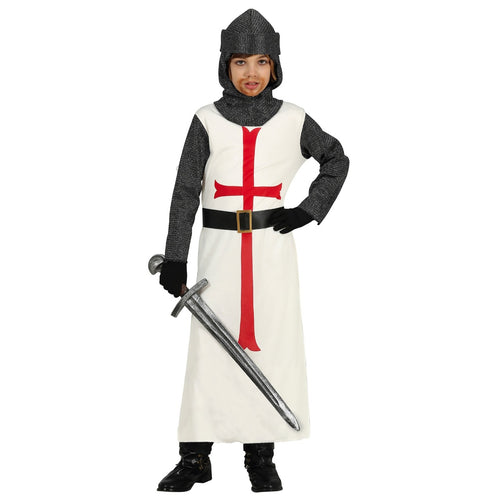 Maglia A Catena Medievale In Alluminio - Armatura Cavaliere, Taglia M, Argento, Anelli Rivettati 8mm - Foto 6