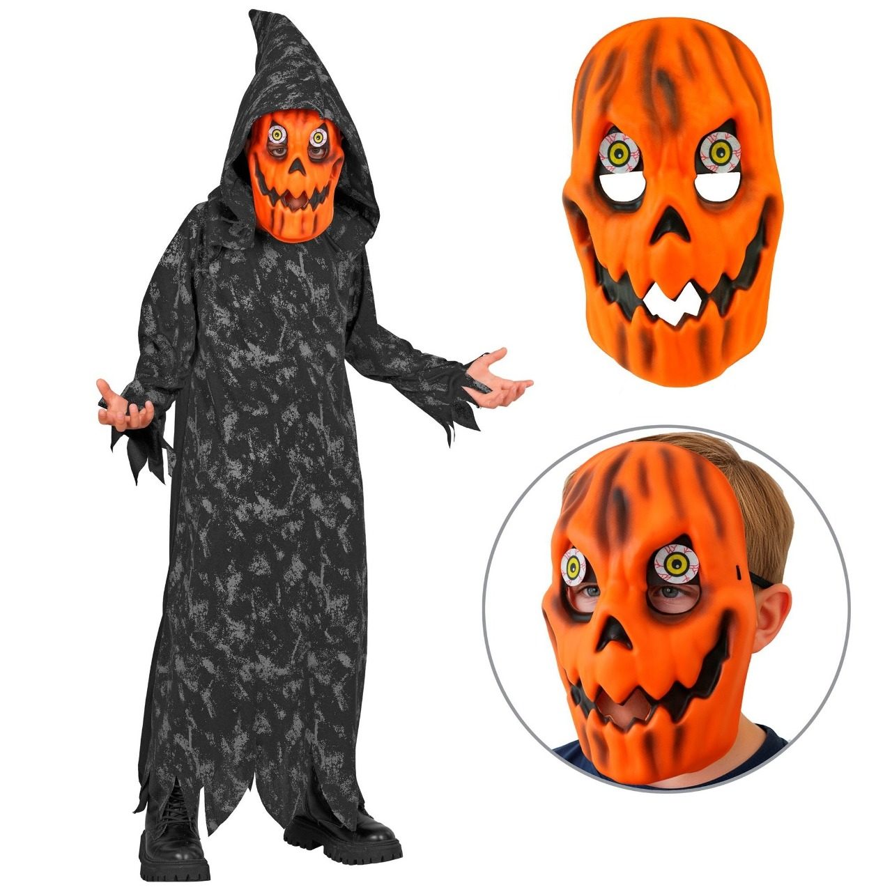 Costume da Zucca Malvagia per bambini